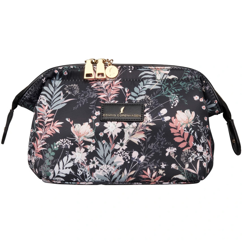 Coming Copenhagen Mia Cosmetic Bag Medium - Blush Flowerfield