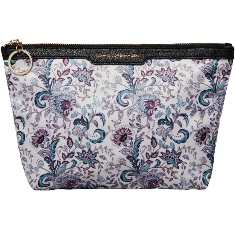 Coming Copenhagen Mae Makeup Bag - Peppy Paisley
