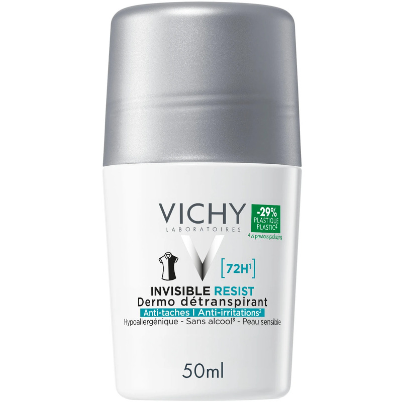 Vichy Invisible Resist 72H Anti-Stain Roll-On 50 ml