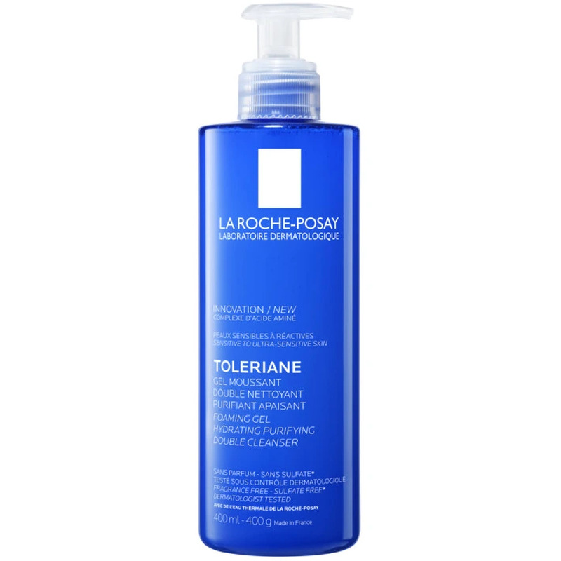 La Roche-Posay Toleriane 2 i 1 skummende ansigtsrens 400 ml