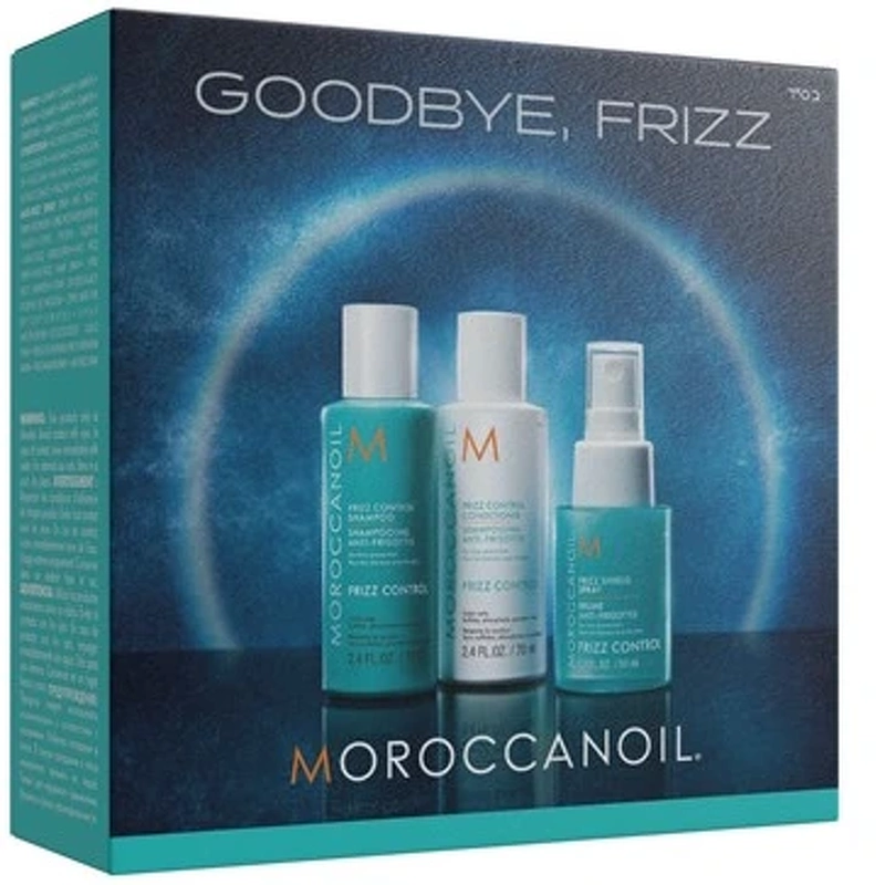 Se Moroccanoil Frizz Control Frizz Discover Consumer Kit Box (Limited Edition) hos NiceHair.dk