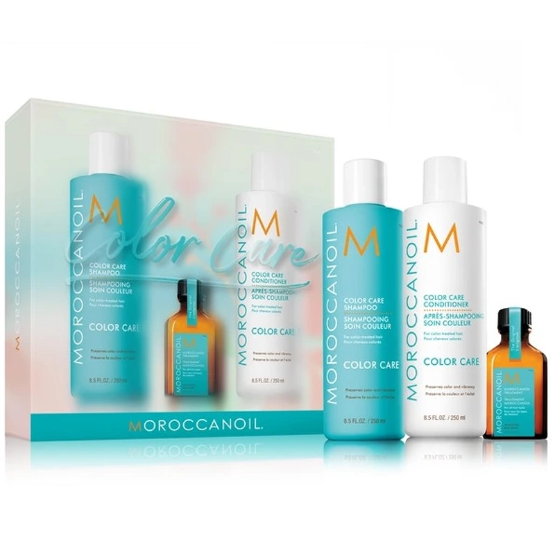 Se Moroccanoil Color Care Spring Box (Limited Edition) hos NiceHair.dk