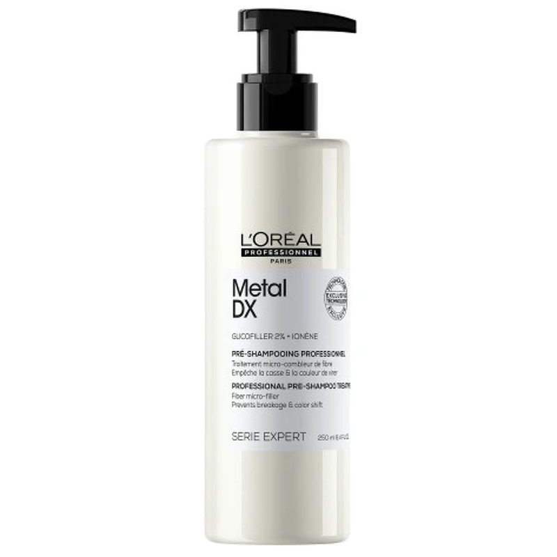 Se L'Oreal Professionnel Metal DX Pre-shampoo 250 ml hos NiceHair.dk