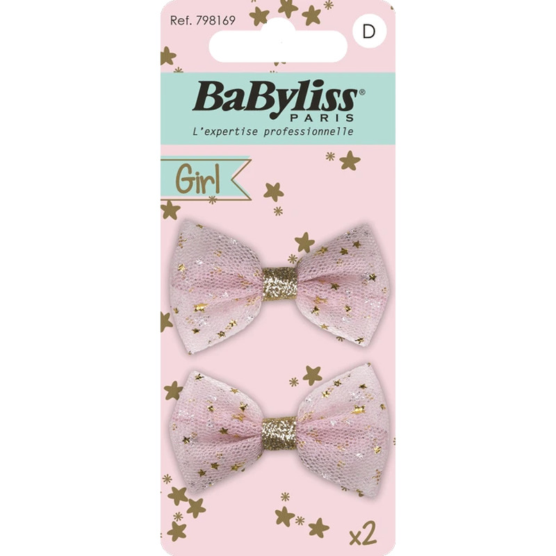 BaByliss Accessories BaByliss KIDS Bow Hair Clips (1694) 2 pieces
