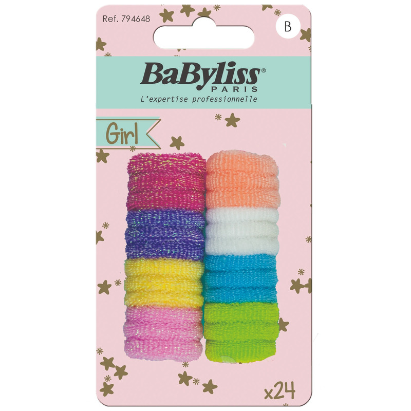 BaByliss Accessories BaByliss KIDS Hair Elastics (6485) 24 pieces