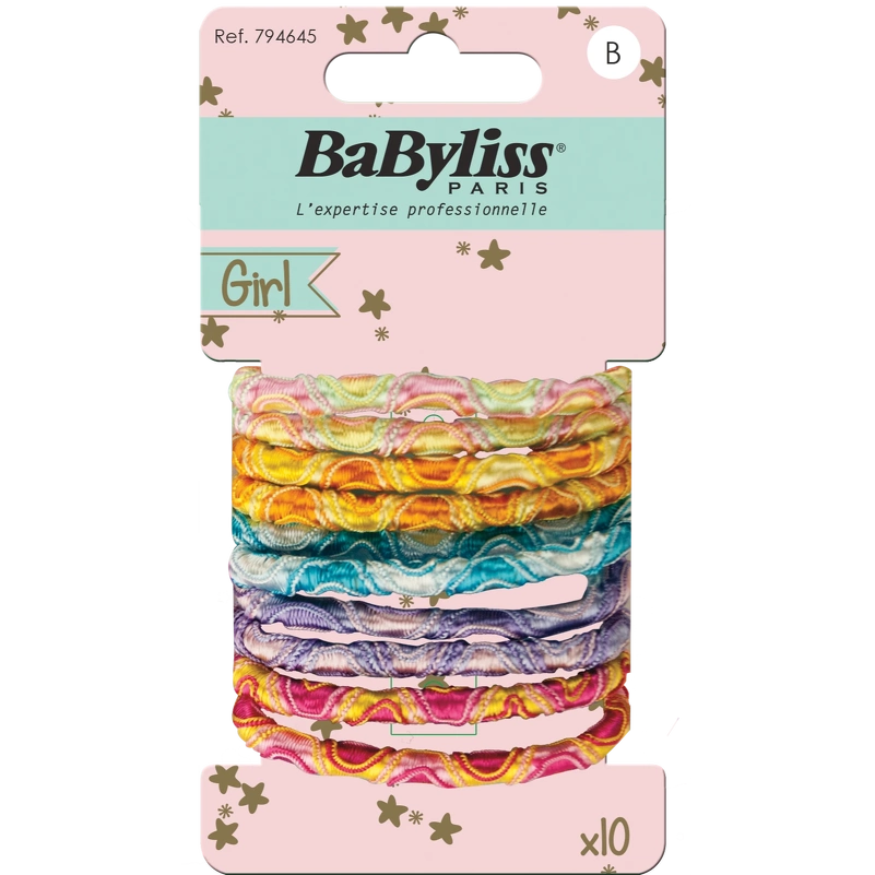 BaByliss KIDS Multi Colors Elastics (794645) 10 Pieces
