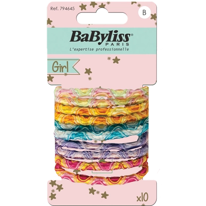 BaByliss KIDS Multi Colors Elastics (794645) 10 Pieces