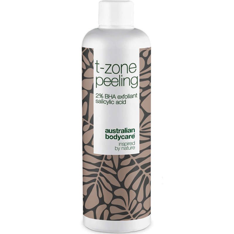 T-zone Peeling 2% BHA - Mod hudorme, bumser & fedtet hud â T-zone Peeling med 2% BHA salicylsyre reducerer bumser, hudorme og overskydende olie. Få en renere hud med færre urenheder. - 150 ml / 1 stk.