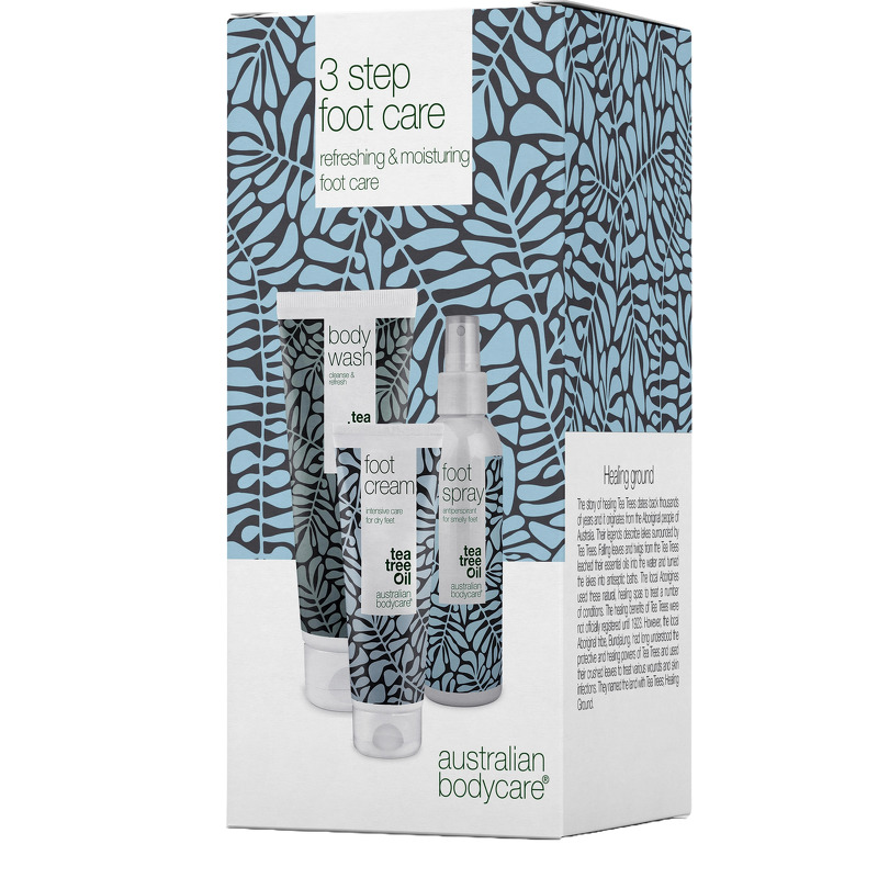 Australian Bodycare 3 Step Foot Care Kit 450 ml