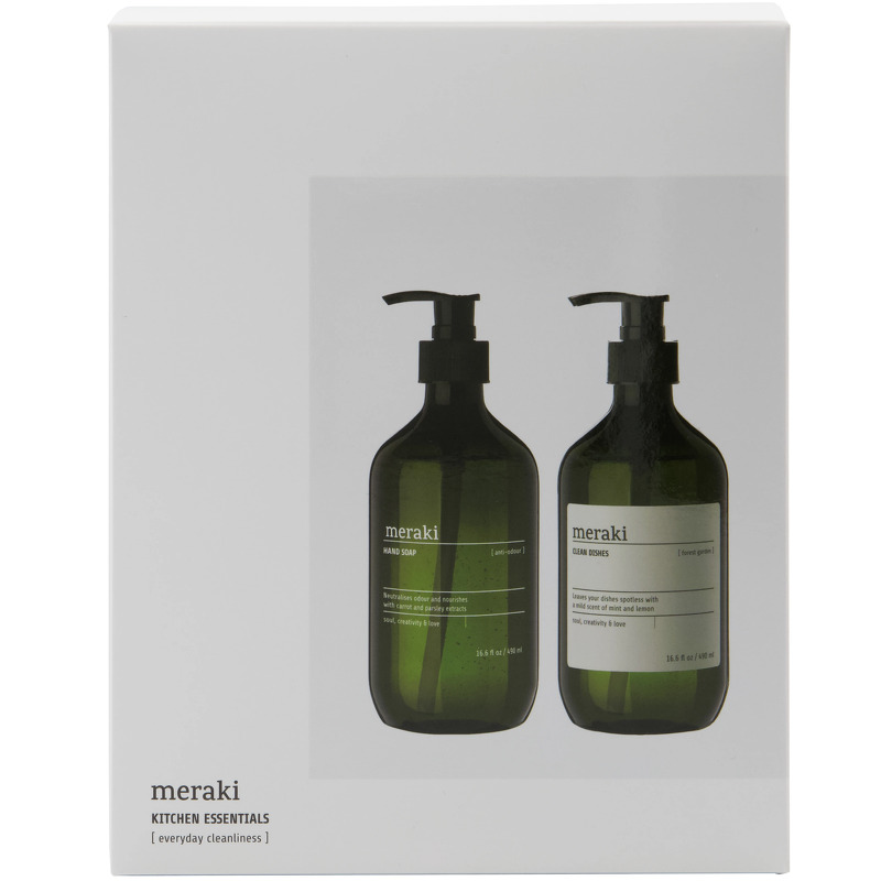 Meraki Kitchen Essentials Everyday Cleanliness Gavesæt 980 ml - Gavesæt - 2 products