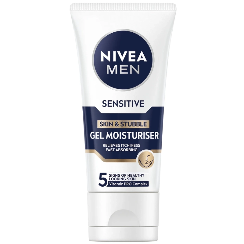 Se Nivea MEN Sensitive Skin & Stubble Gel 50 ml hos NiceHair.dk