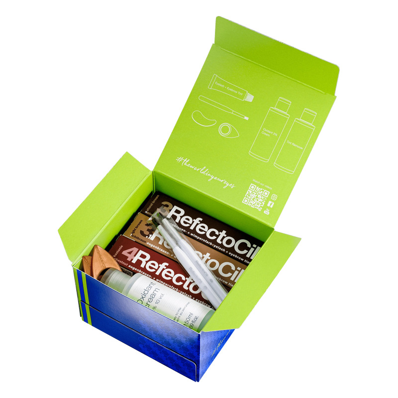 RefectoCil Eyelash And Eyebrow Lash & Brow Styling Starter Kit 190 ml 14 stk.