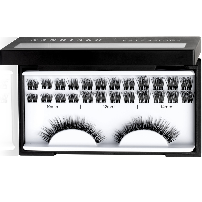 Nanolash DIY Eyelash Extensions 36 pieces - Heartbreaker