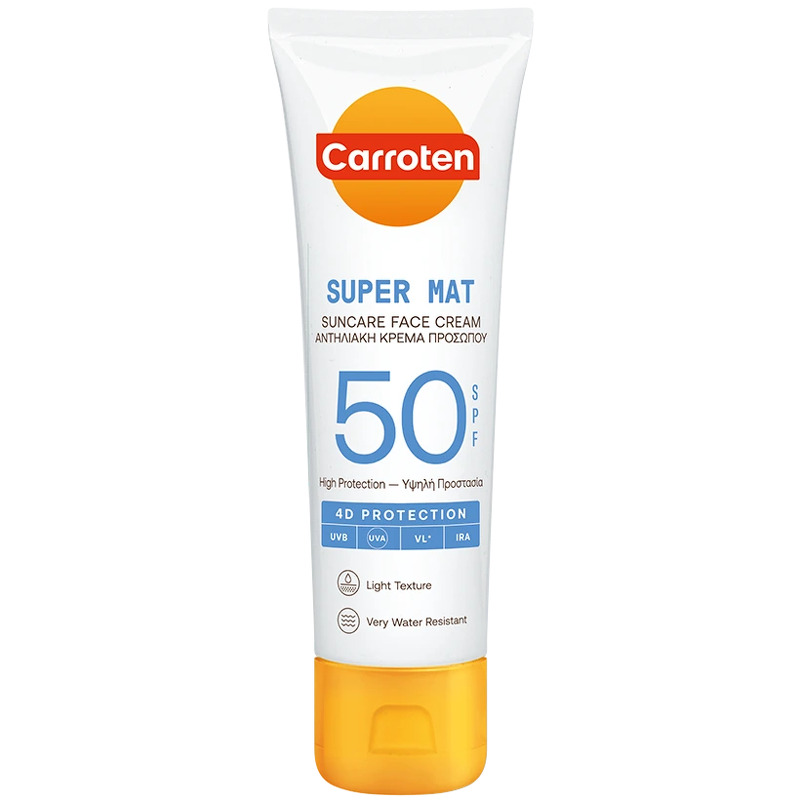 Carroten Face Super Mat Cream SPF 50 - 50 ml
