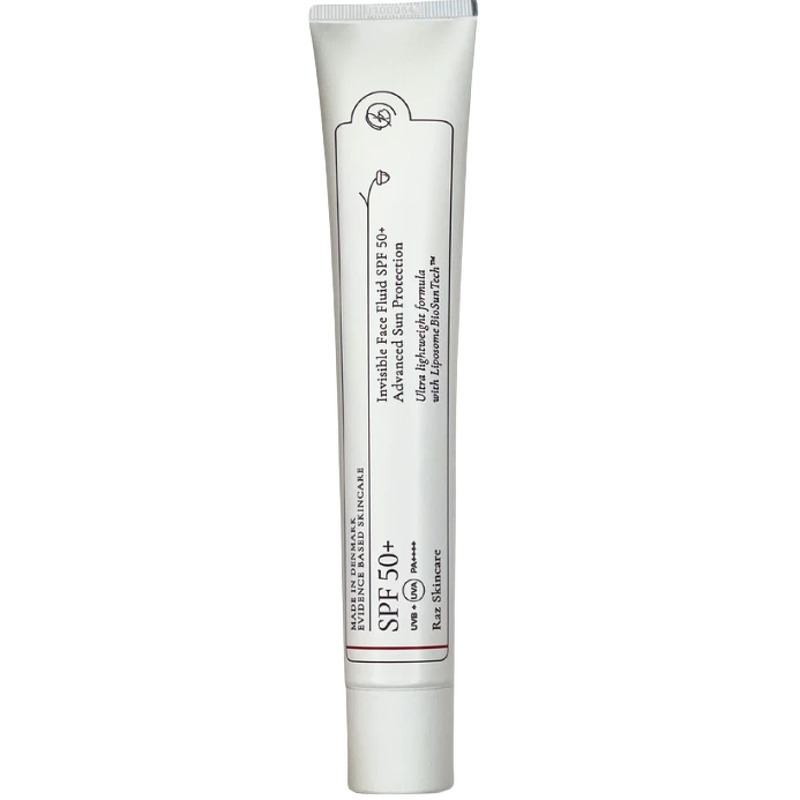 Raz Skincare Invisible Face Fluid, SPF50+, 50ml.