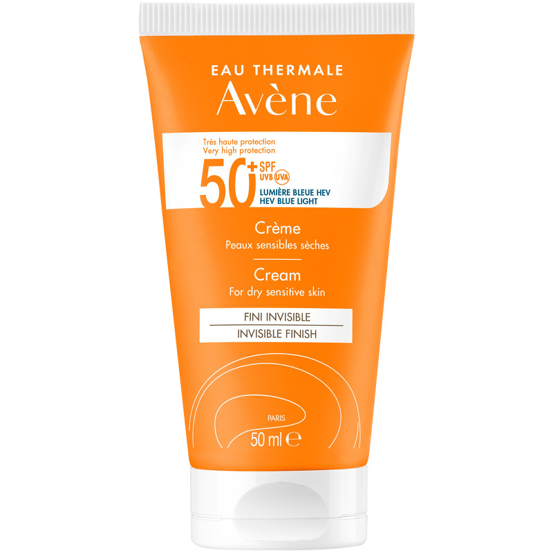 Avene High Protection Unscented Cream SPF50+ 50 ml For Dry Sensitive Skin