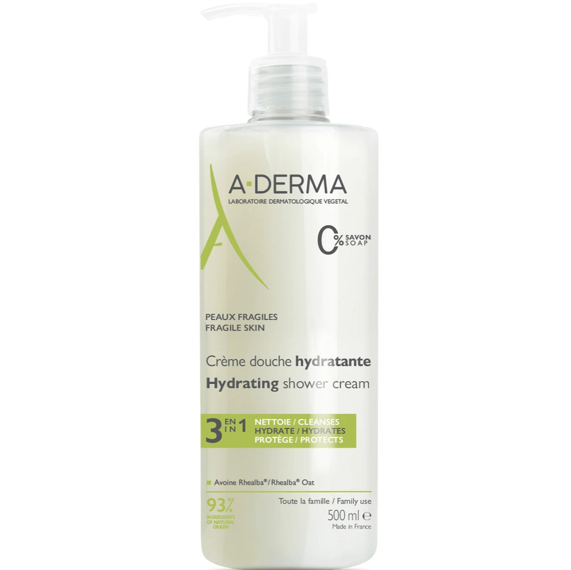 A-Derma Essentials Hydra-Protective Shower Gel 500 ml