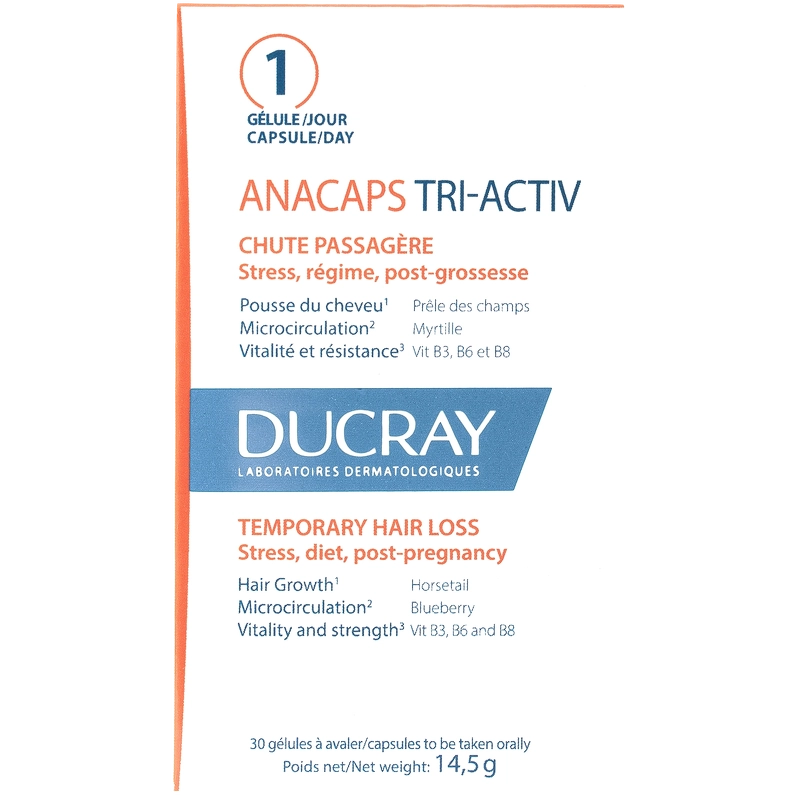 DUCRAY Anacaps Tri-Activ 30 Pieces