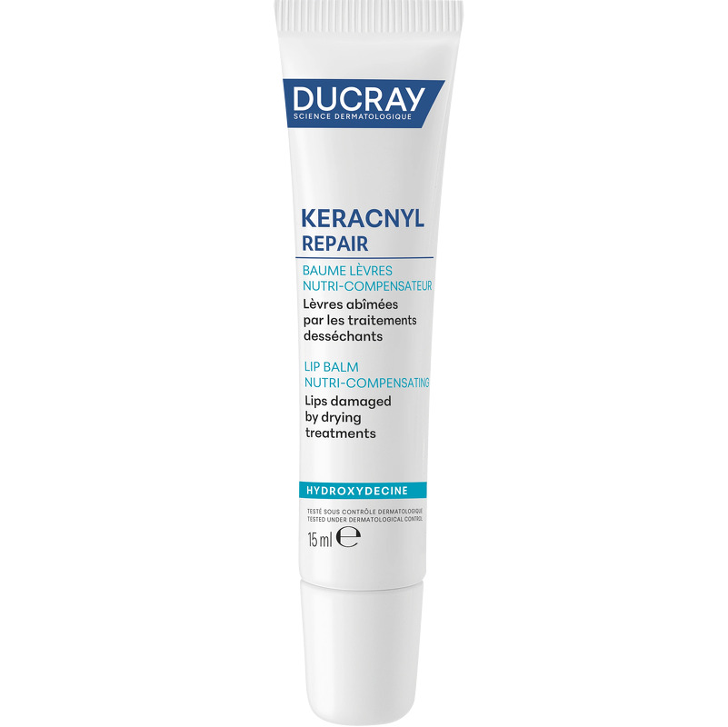 Ducray Keracnyl Repair Balm For Damaged Lips Under Drying Treatments 15ml