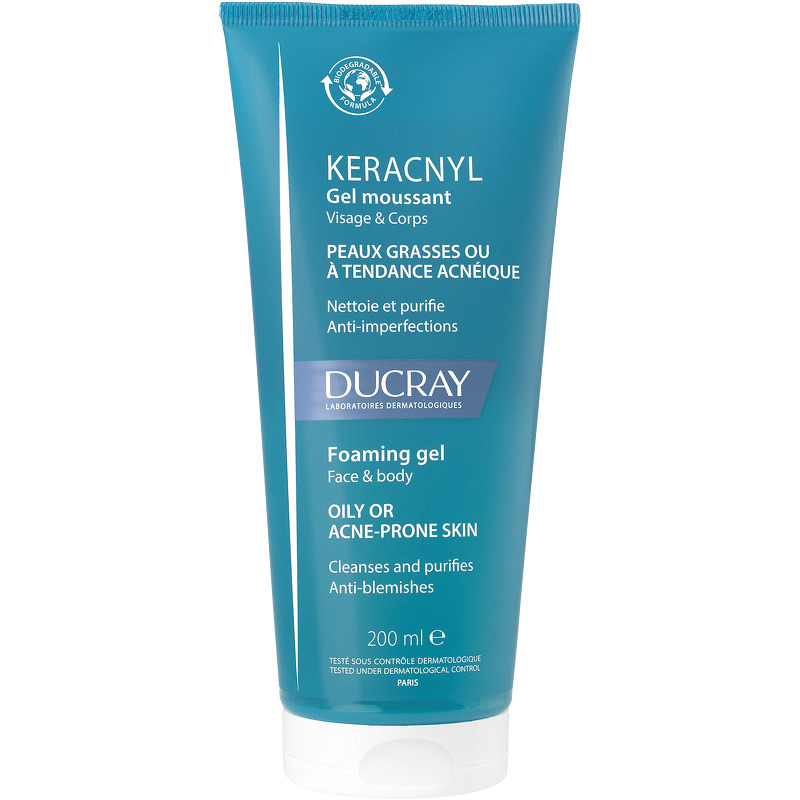 Ducray Keracnyl Foaming Gel 200 ml