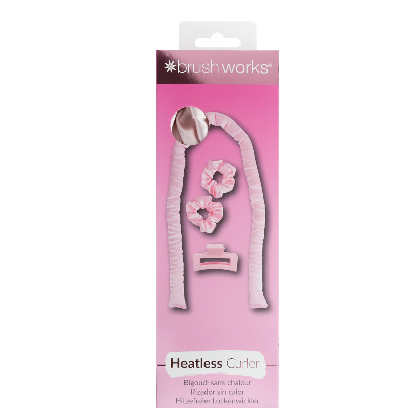 BrushWorks - Heatless Curler Kit