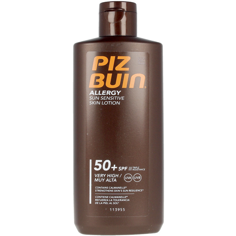 Piz Buin Allergy Lotion Spf 50 200ml Protection Against Sun Allergy