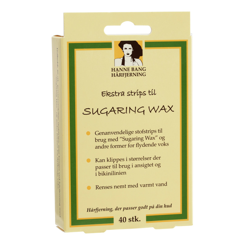 Hanne Bang Ekstra strips til Sugaring Wax, 40stk.