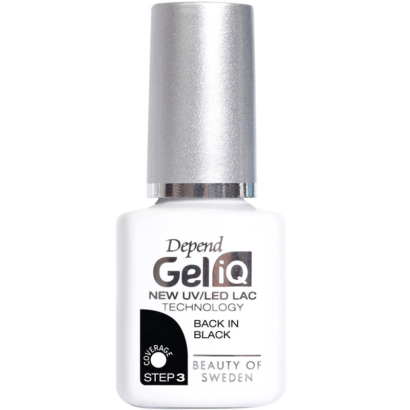 Depend Cosmetic Gel iQ Polish Step 3 - 5 ml - Back in Black