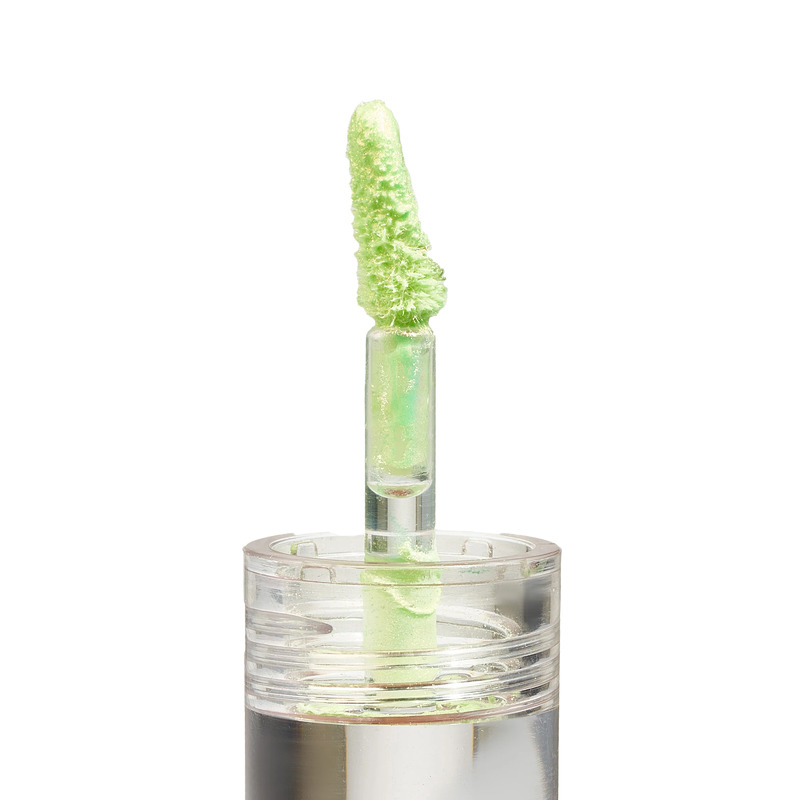 Le Mini Macaron Stardust Collection Liquid Nail Powder 2 ml - Cosmic Green
