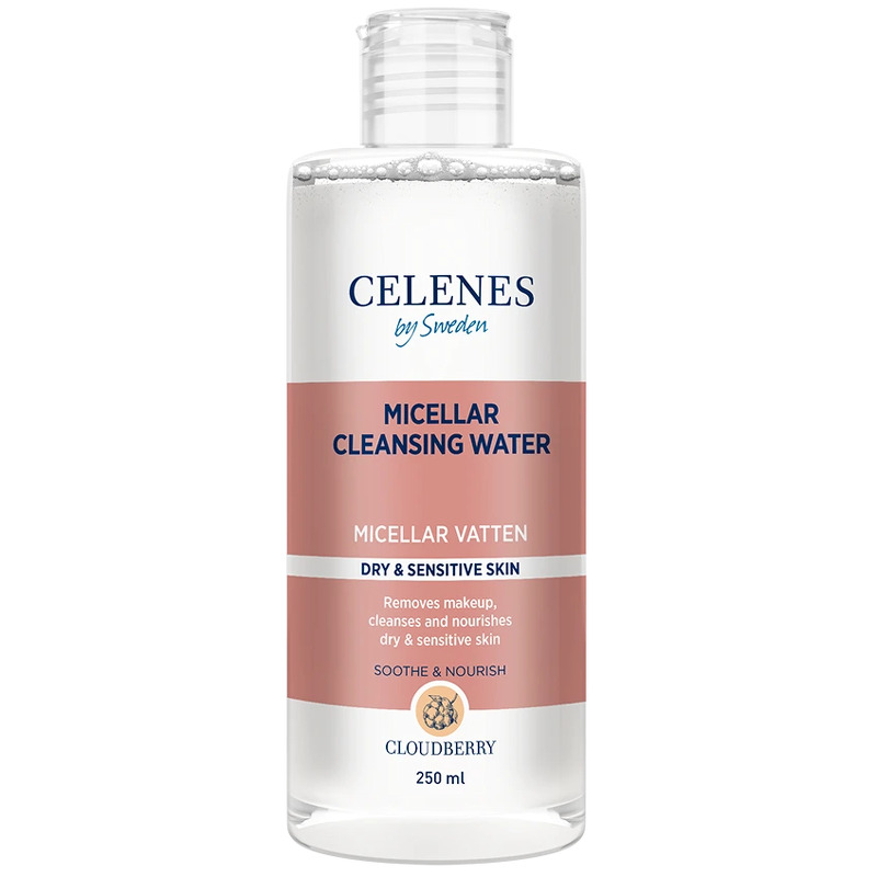 Celenes Cloudberry Micellar Cleansing Water / Dry-Sensitive 250 ml