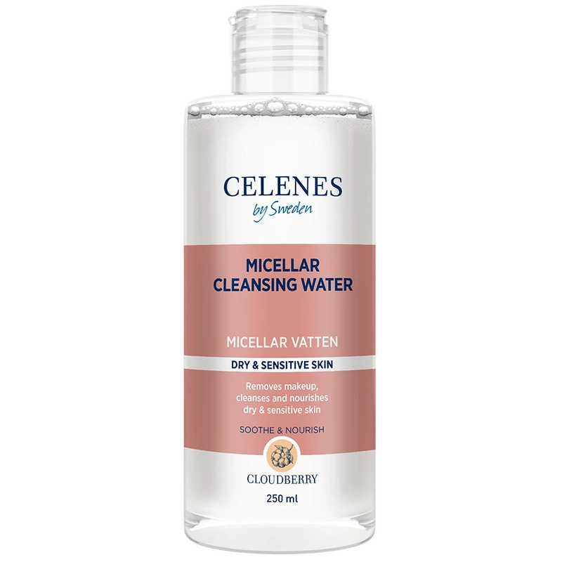 Celenes Cloudberry Micellar Cleansing Water / Dry-Sensitive 250 ml