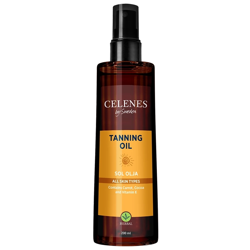 Celenes Herbal Tanning Oil 200 ml