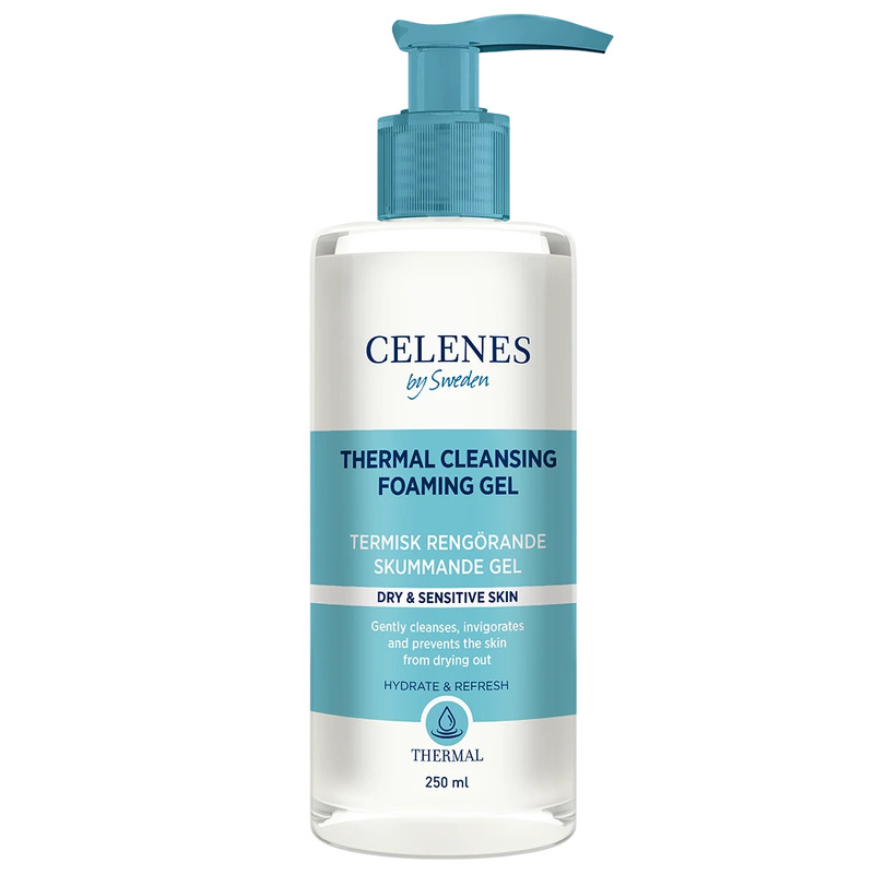 Celenes Thermal Cleasing Foaming Gel / Dry-Sensitive Skin 250 ml