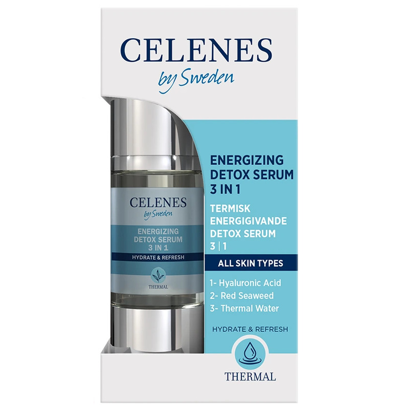 Celenes Thermal Energizing Detox Serum 3 In 1 - 30 ml