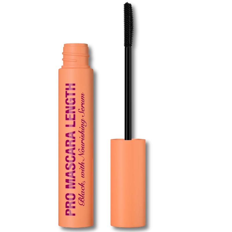 Lantz copenhagen pro mascara length with growth serum black 7ml (æske upæn)