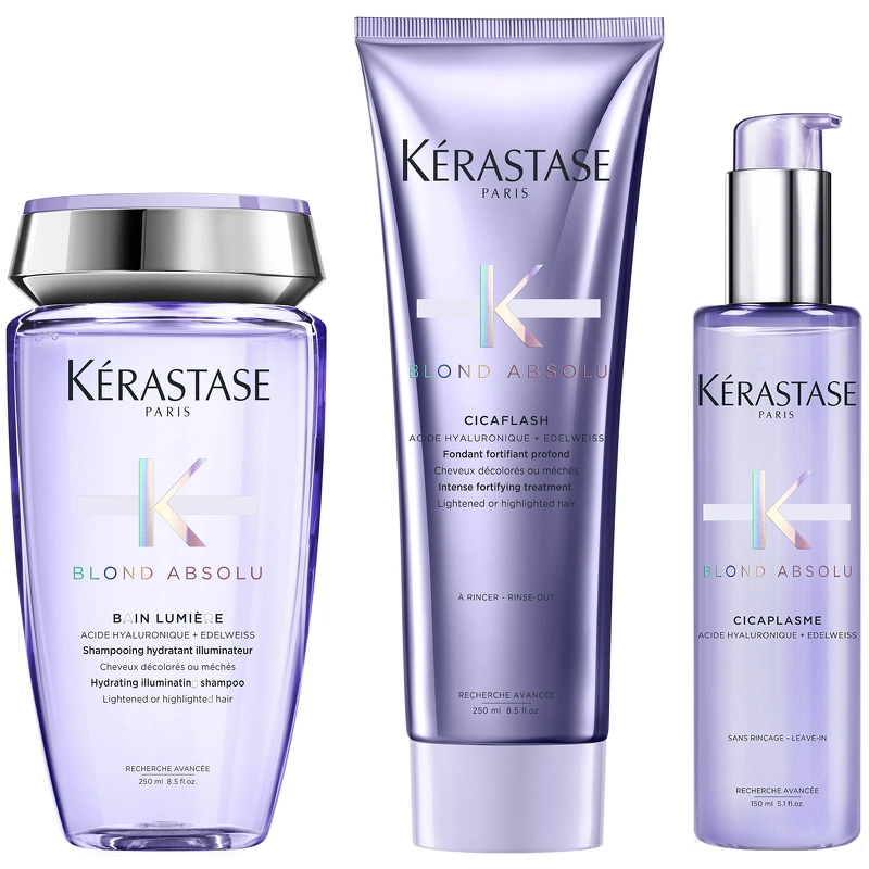Kerastase Blond Absolu Routine With Heat Protection