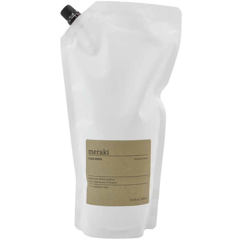 Meraki Clean Dishes Dish Wash Refill - Blossom Breeze 1000 ml