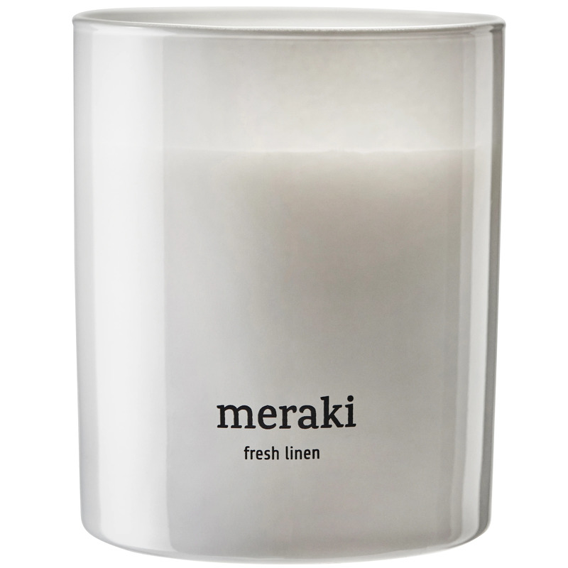 Meraki Meraki duftlys, 35 timer Fresh Linen
