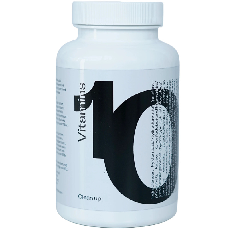 Clean Up Hair Vitamins 10   120 stk.