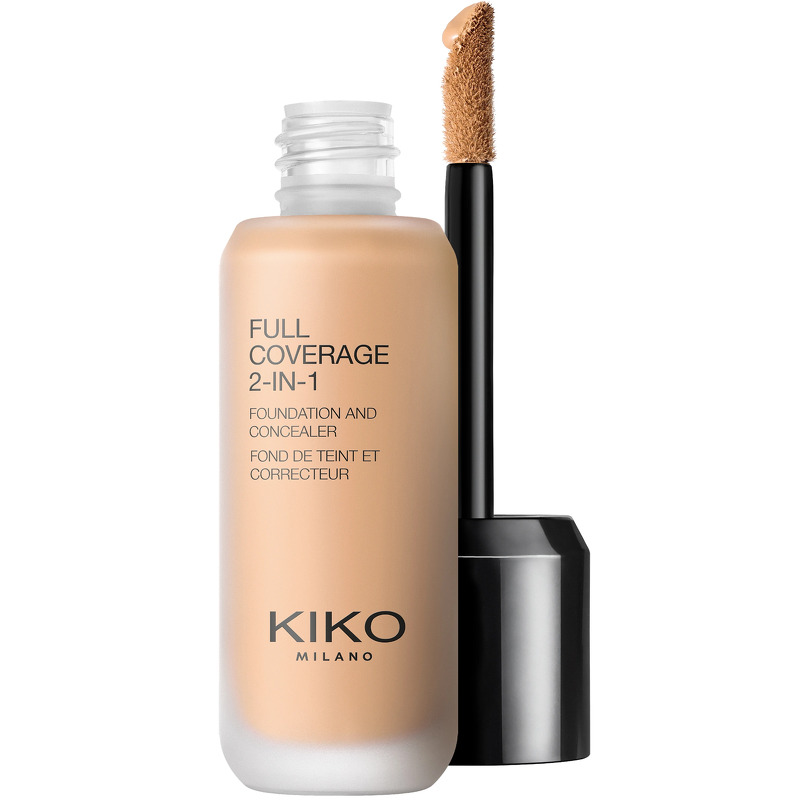 KIKO Milano Full Coverage 2-In-1 Foundation & Concealer 25 ml - WR50 Warm Rose