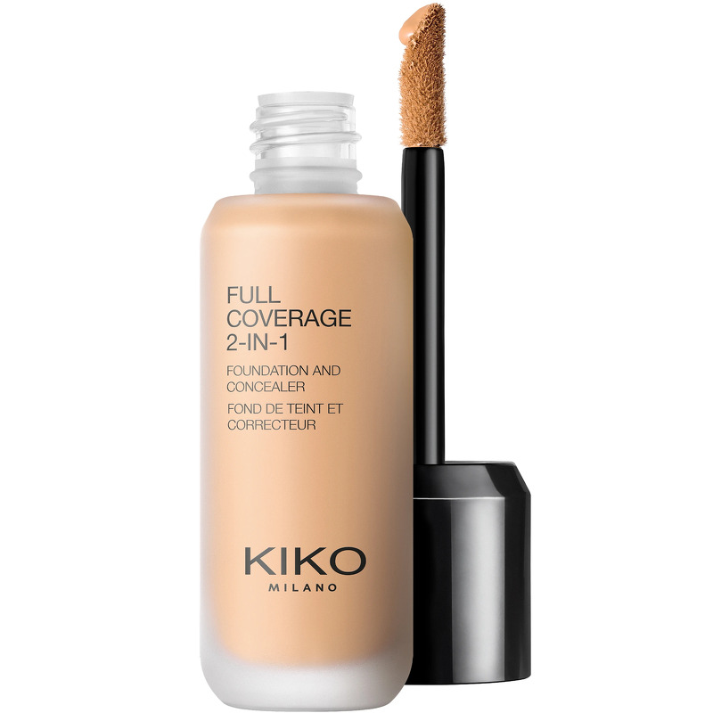 KIKO Milano Full Coverage 2-In-1 Foundation & Concealer 25 ml - WB40 Warm Beige