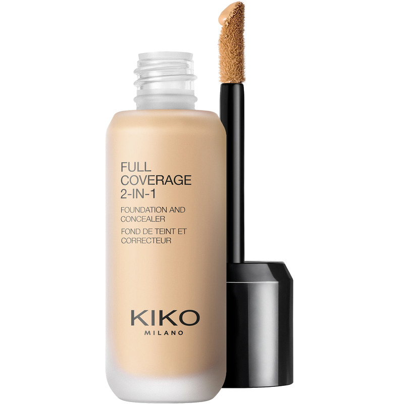 KIKO Milano Full Coverage 2-In-1 Foundation & Concealer 25 ml - WB25 Warm Beige