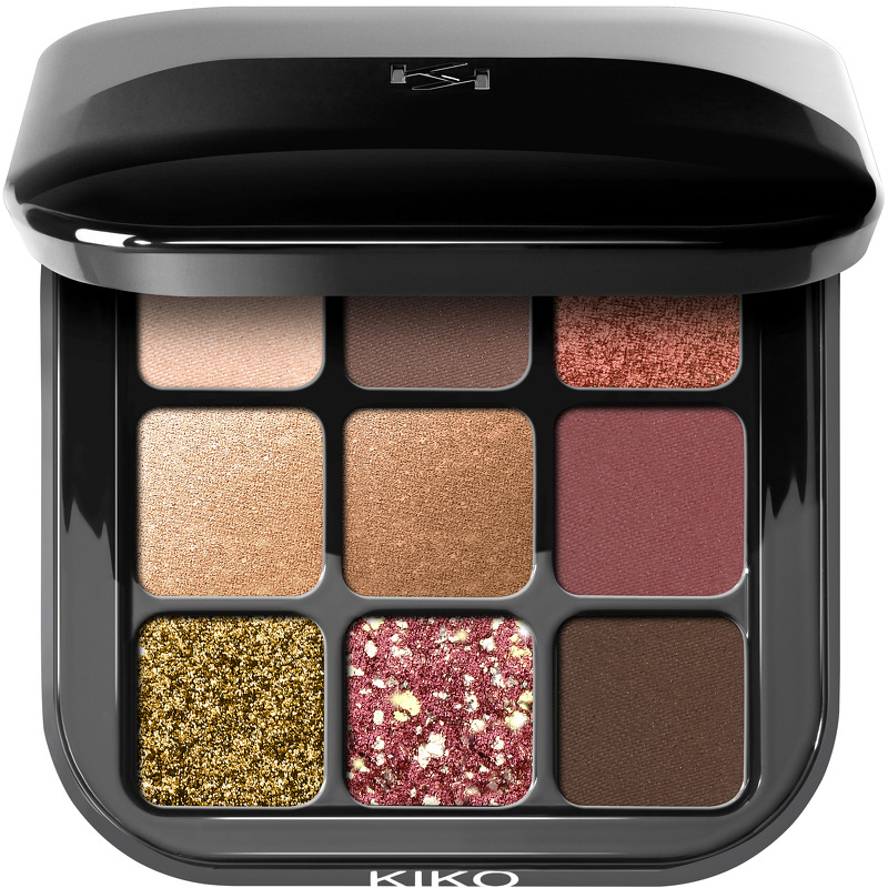 KIKO Milano Glamour Multi Finish Eyeshadow Palette 2,5 g - 03 Burgundy Notes