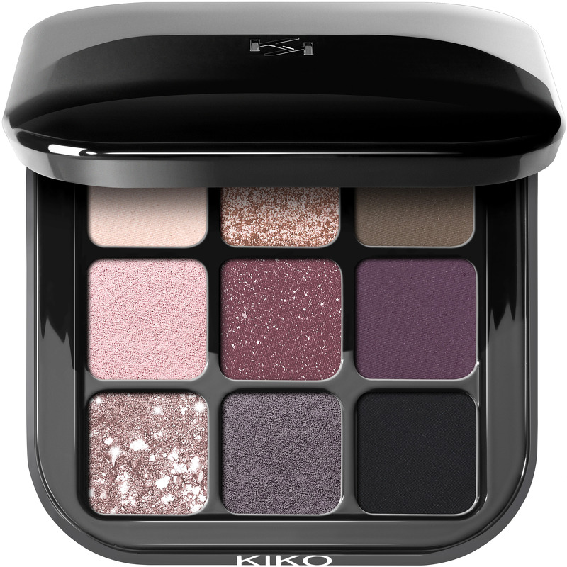 KIKO Milano Glamour Multi Finish Eyeshadow Palette 2,5 g - 04 Mauve Selection