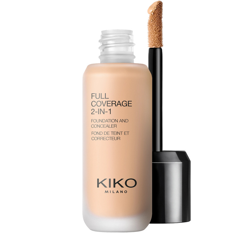 KIKO Milano Full Coverage 2-In-1 Foundation & Concealer 25 ml - WR30 Warm Rose