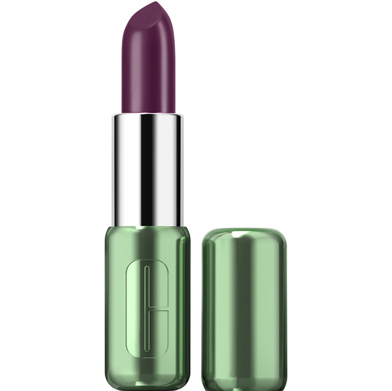 Clinique Pop Longwear Satin Lipstick Blackberry Pop