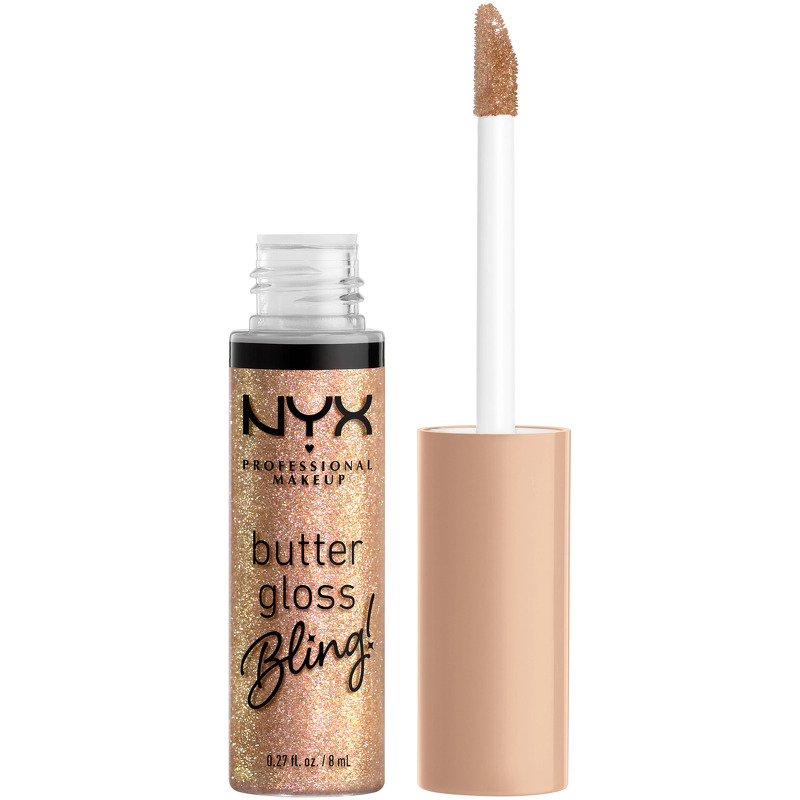 NYX Professional Makeup Butter Gloss Bling 8 ml - 01 Bring The Bling