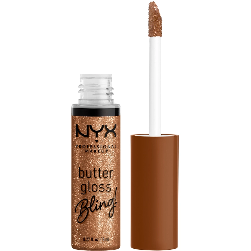 NYX Prof. Makeup Butter Gloss Bling 8 ml - 04 Pay Me In Gold