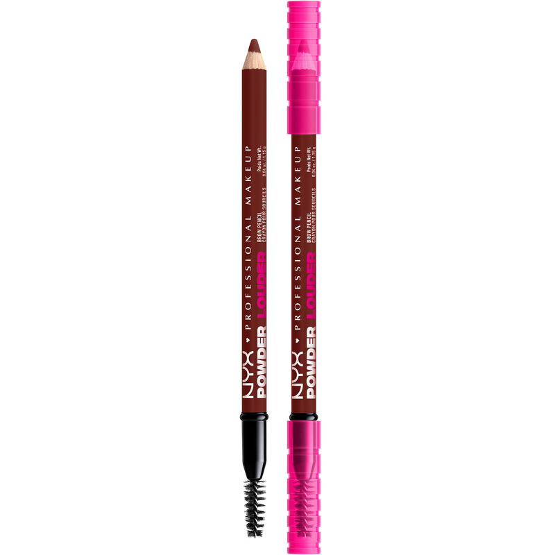 NYX Professional Makeup Powder Louder Brow Pencil 1,15 g - 04 Black Cherry