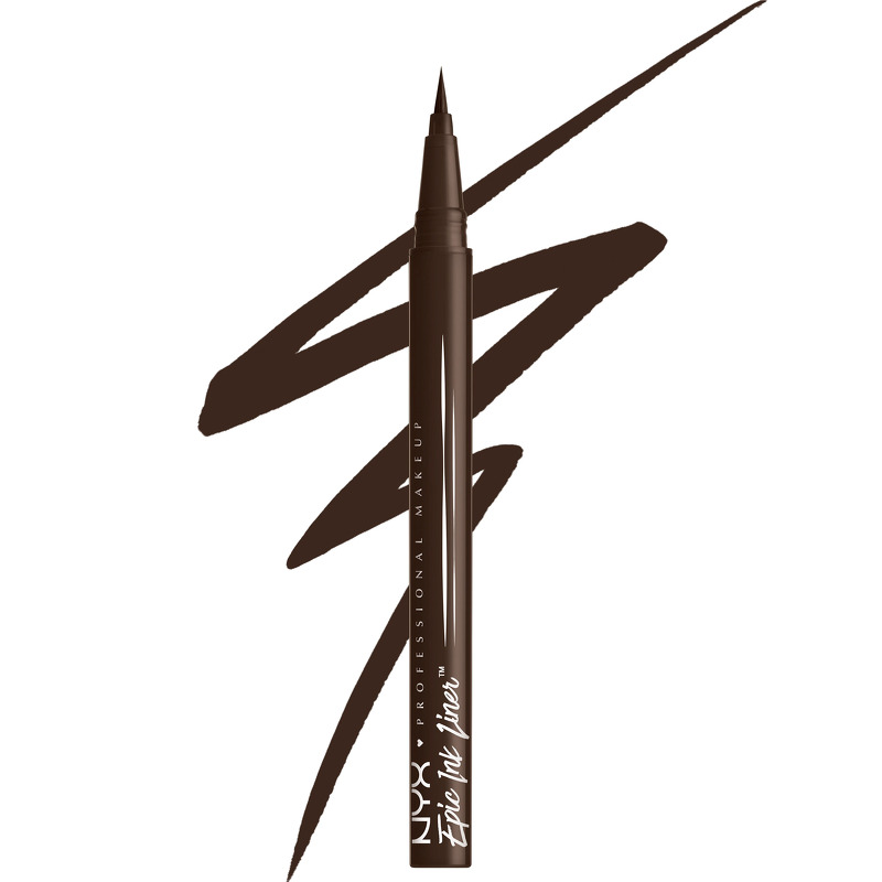 NYX Professional Makeup Epic Ink 03 Dark Chocolate Waterproof Eyeliner - 1 ml